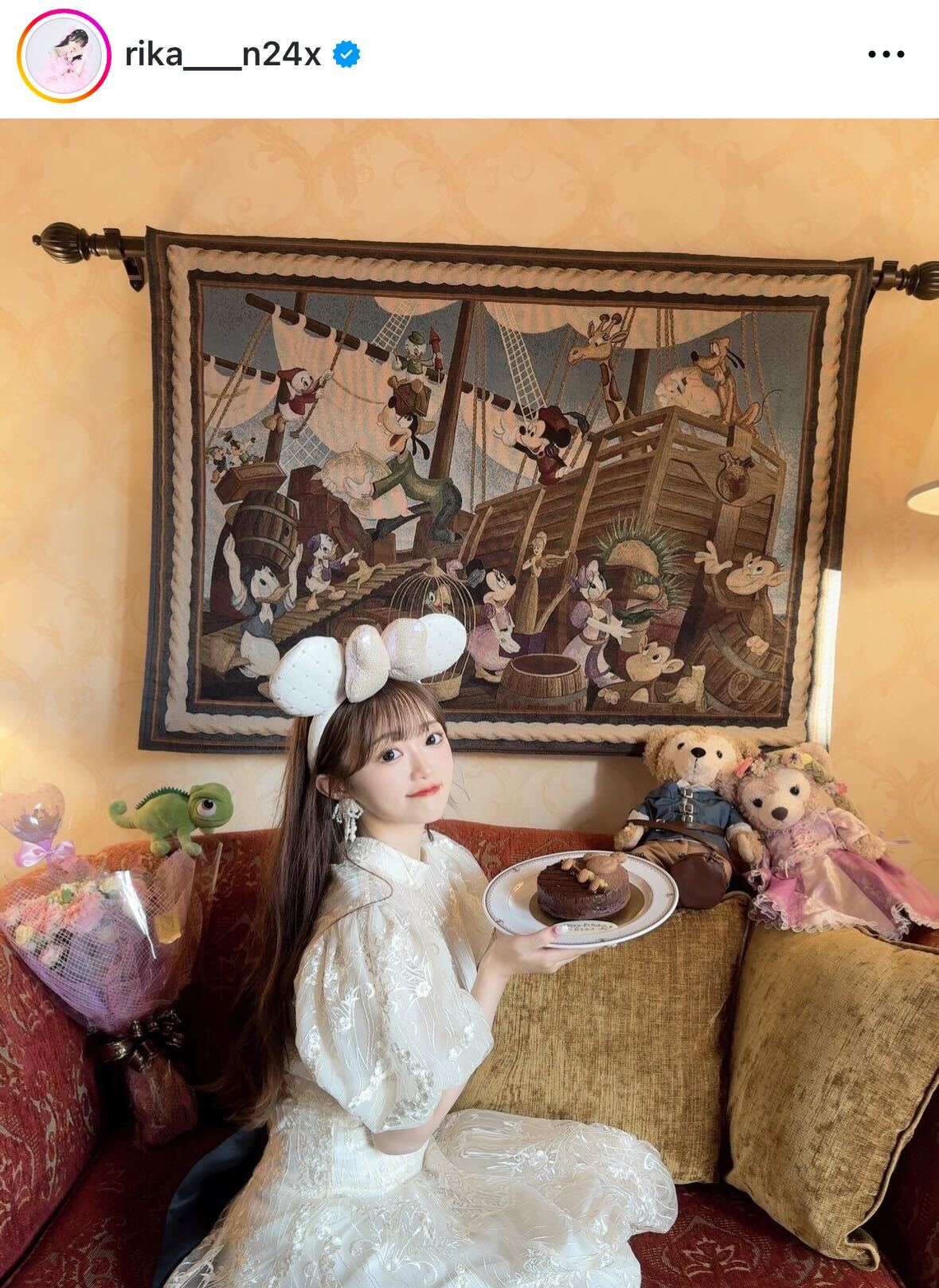 中井りかのインスタグラムから