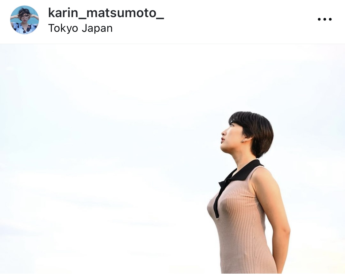 松本花林さんインスタグラムから