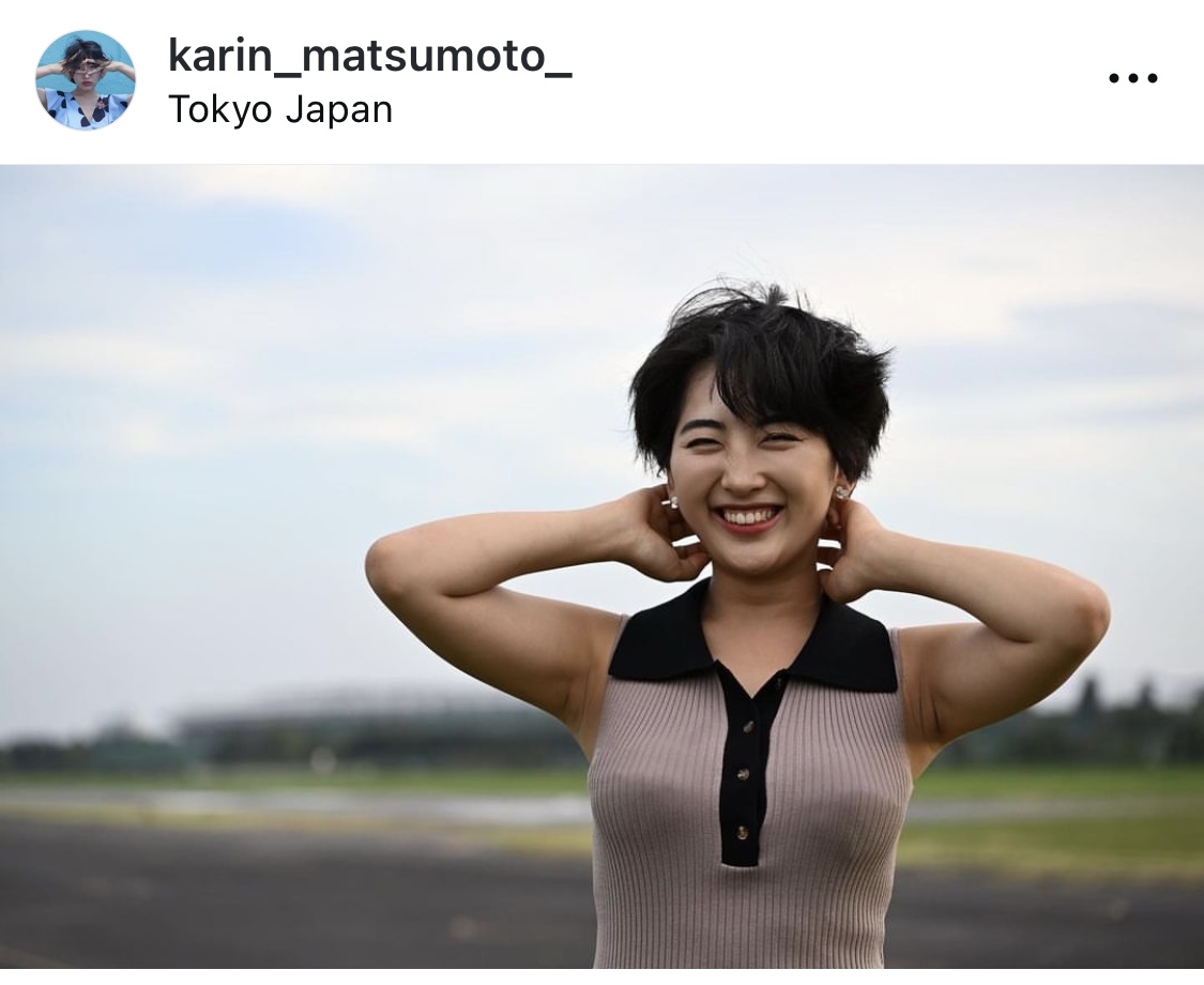松本花林さんインスタグラムから