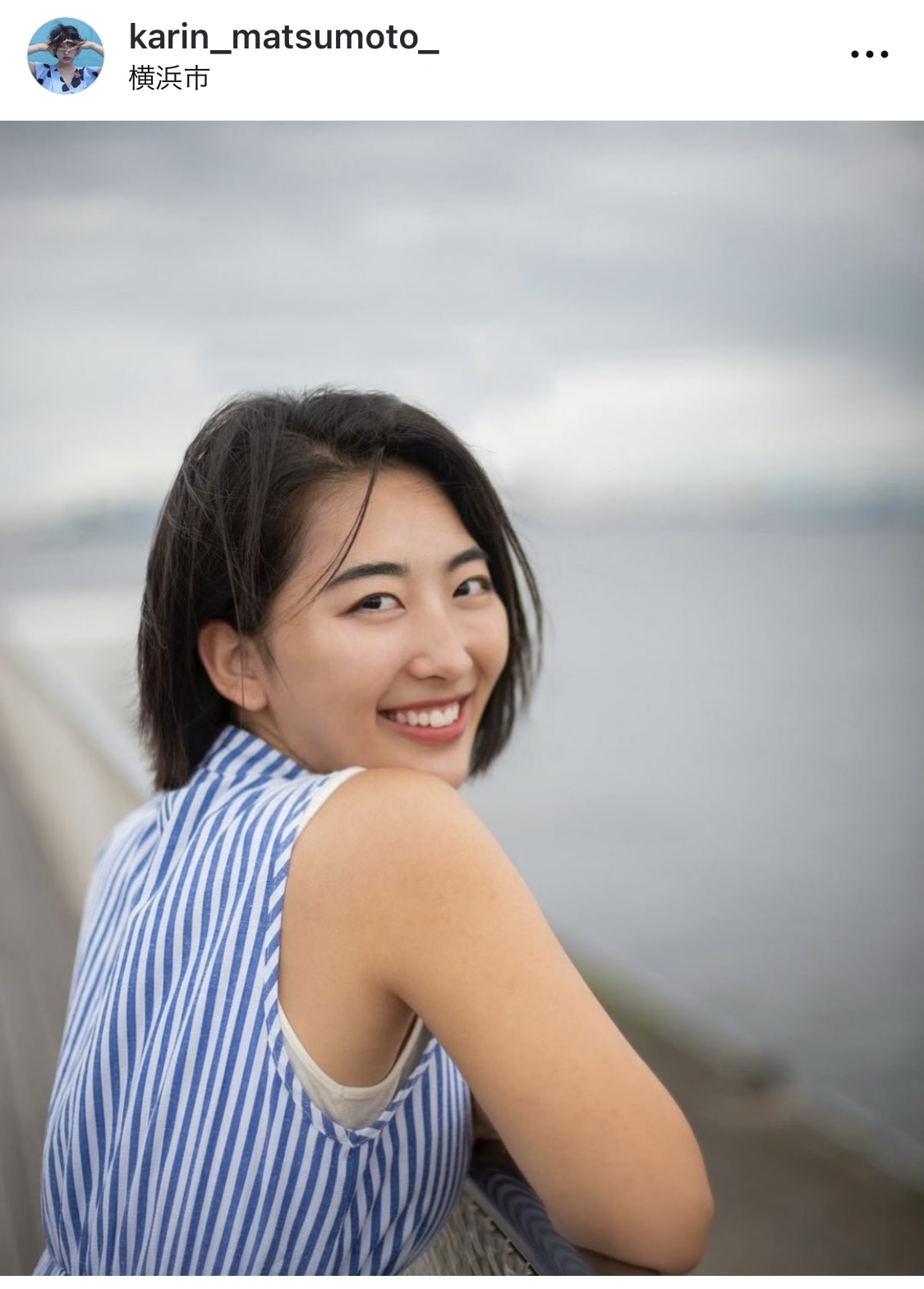 松本花林さんインスタグラムから