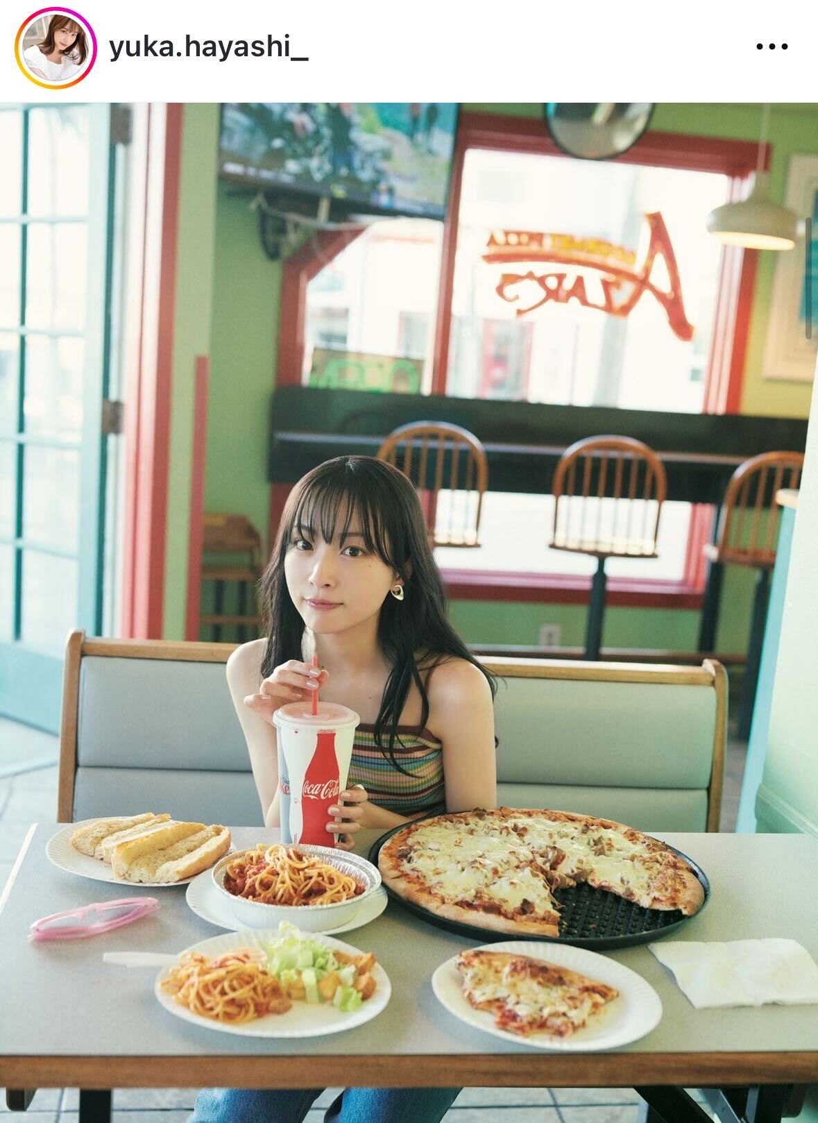 林佑香のインスタグラムから