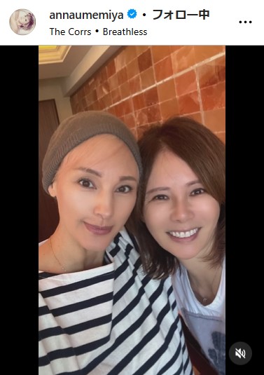 梅宮アンナのインスタグラムから