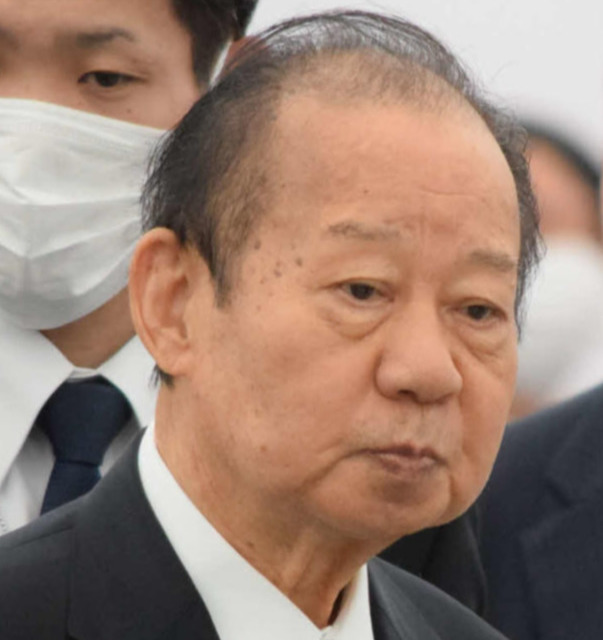 自民党の二階俊博元幹事長（2023年4月撮影）