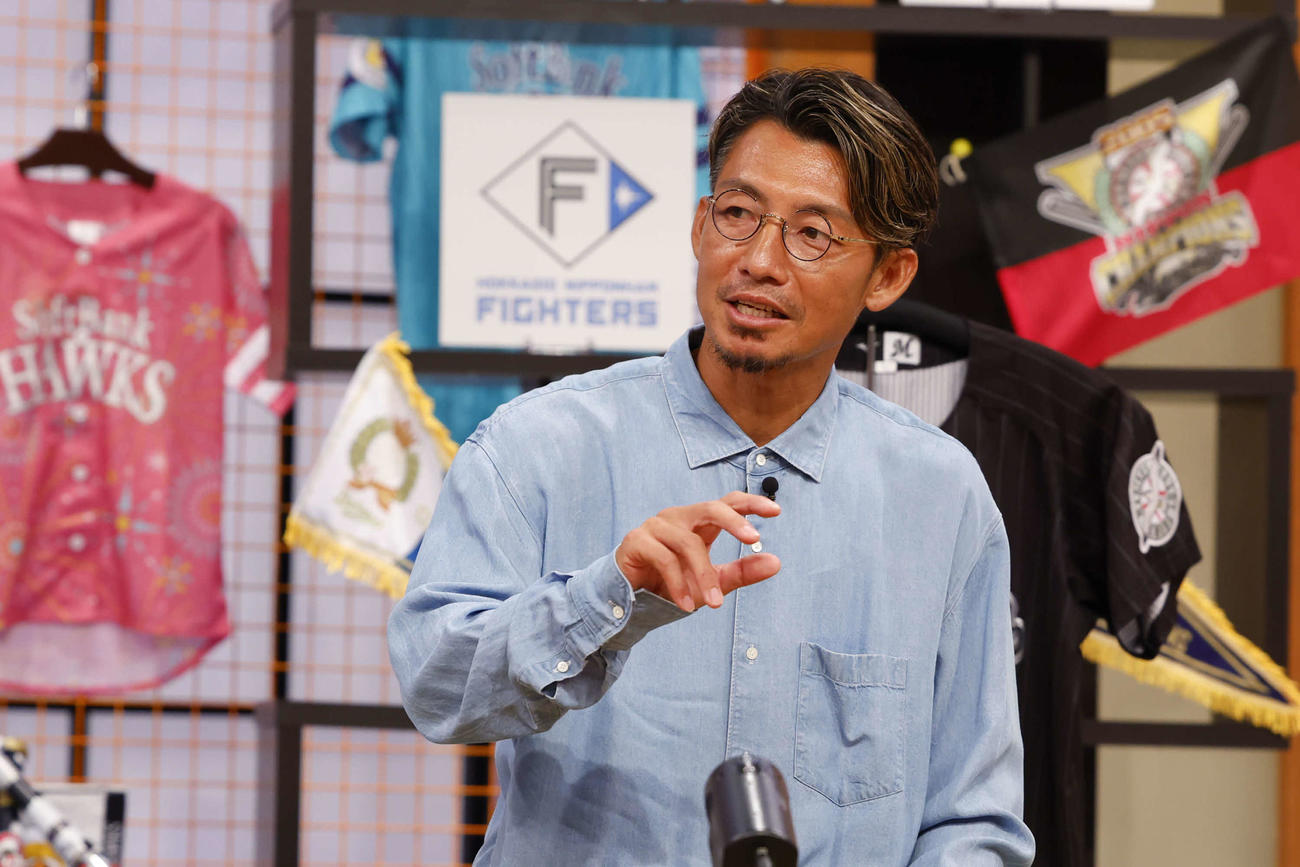 パ・リーグ党芸人座談会に初出演した鳥谷敬氏