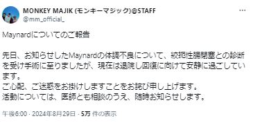 モンキーマジックのXから