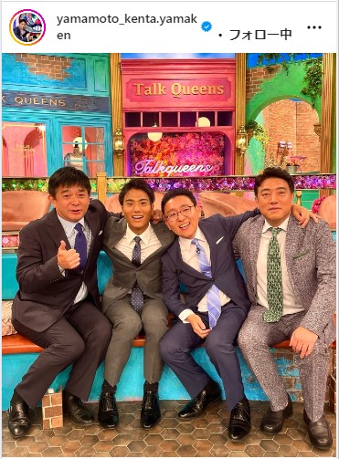 フジテレビ山本賢太アナウンサーのインスタグラムから