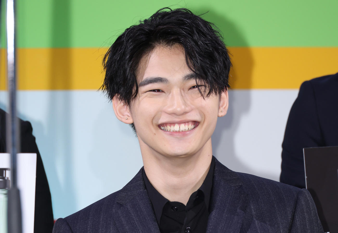 第4回Men’s Beautyアワード、Beautyスキンケア部門を受賞した冨永章胤（撮影・中島郁夫）