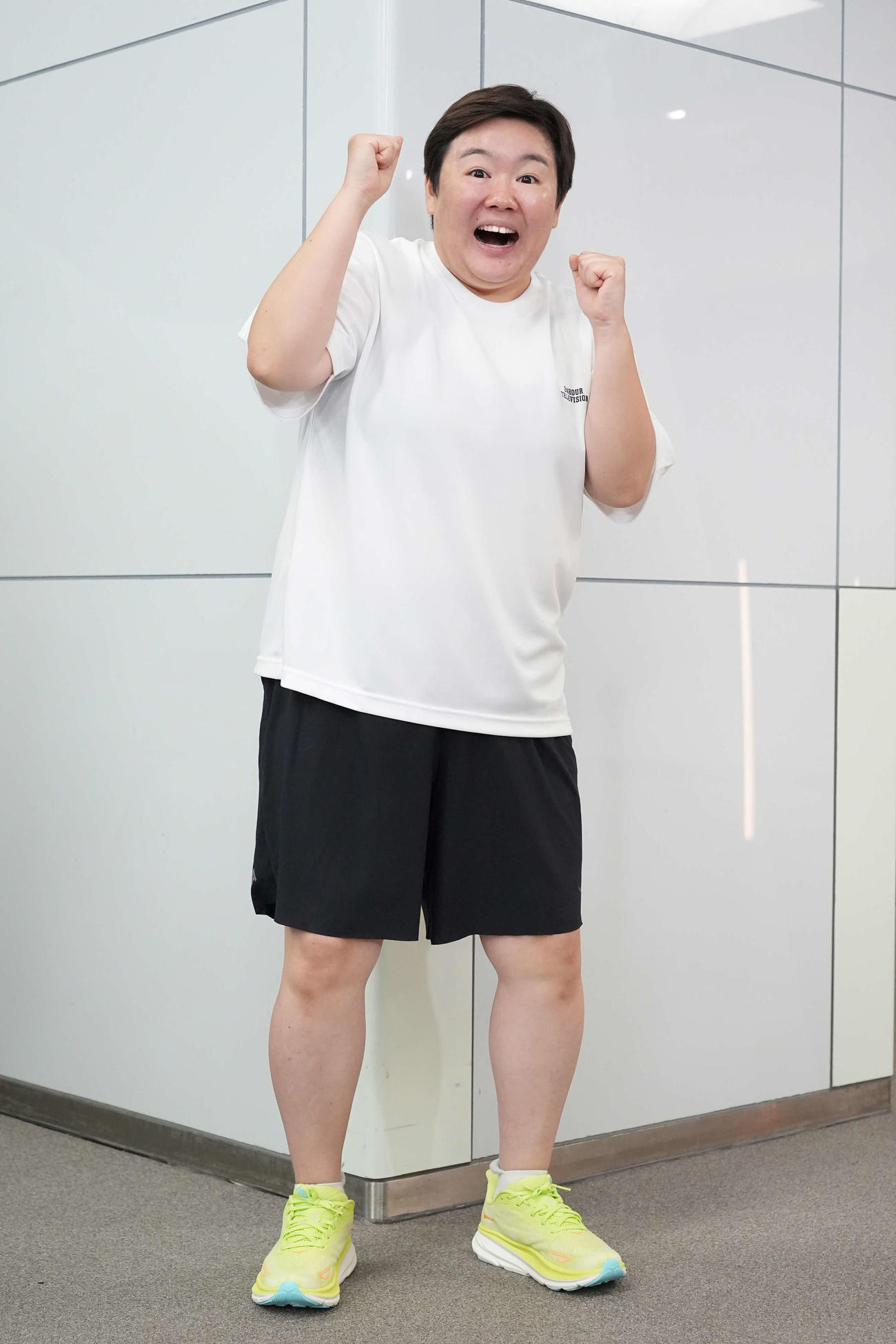 日本テレビ系特番「24時間テレビ47」でマラソンを走る、やす子