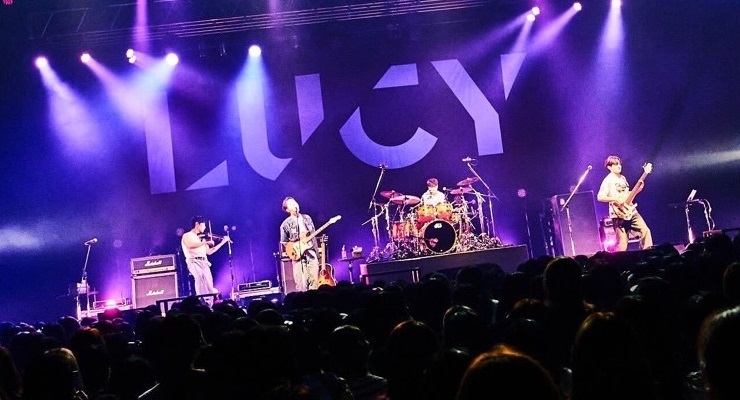ワールドツアーのアンコール日本公演を行ったLUCY