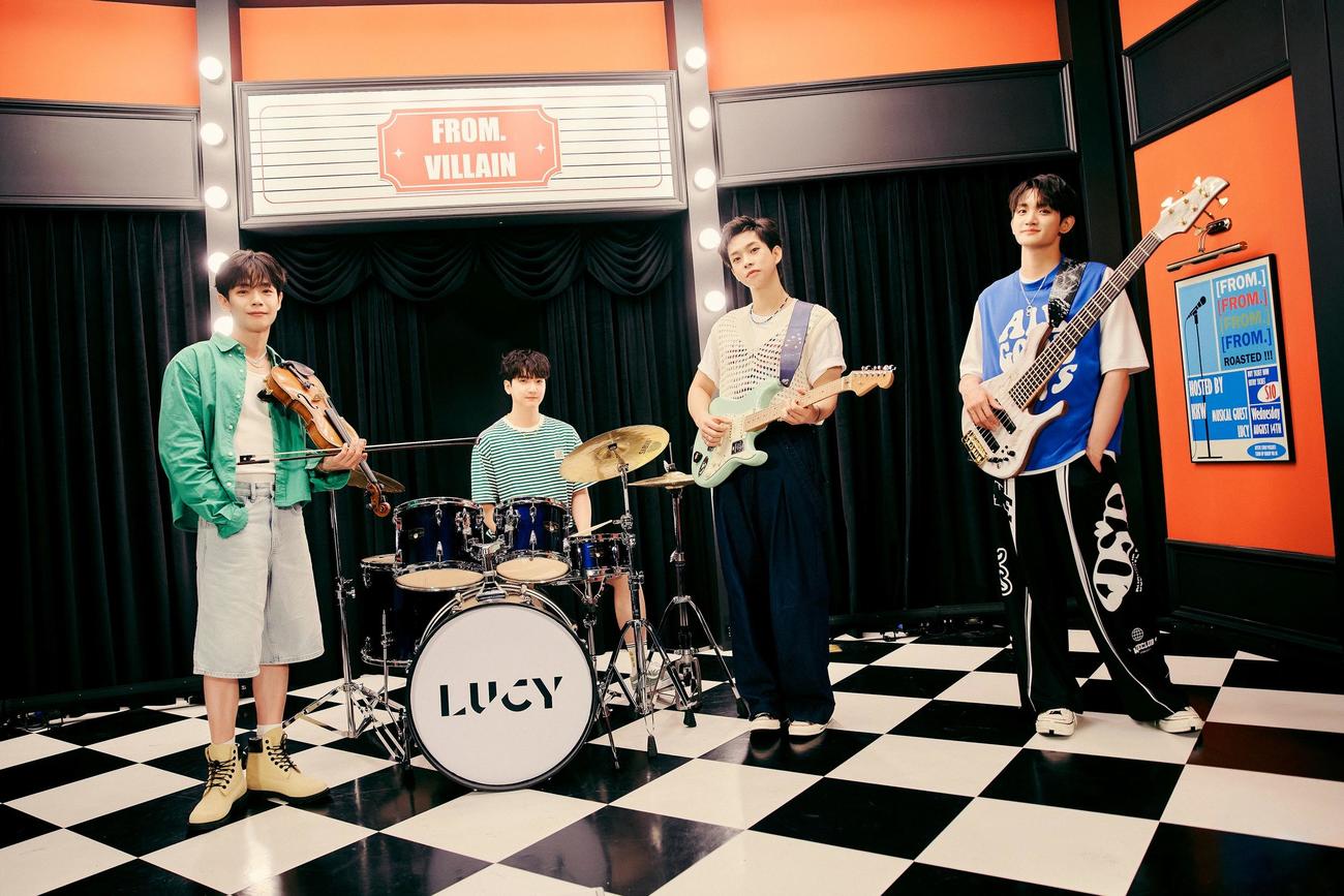 韓国4人組バンドLUCY
