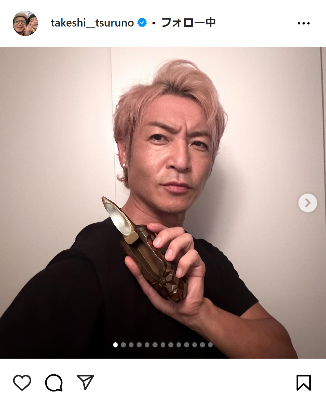 つるの剛士のインスタグラムから