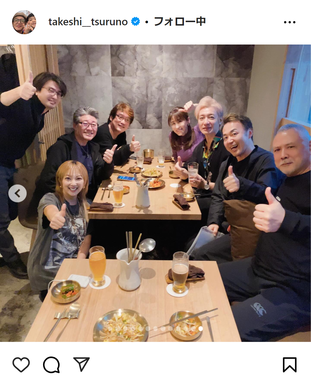 つるの剛士のインスタグラムから