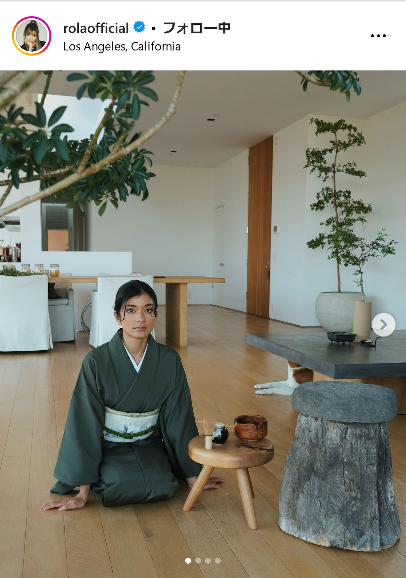 ローラのインスタグラムから