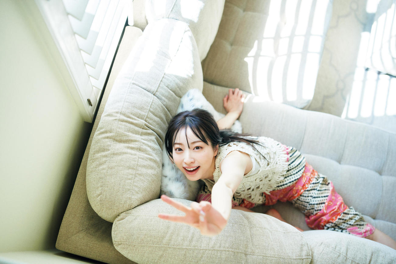 林佑香初写真集「MEMORY LANE：92614」の収録写真（C）小学館（C）熊木優