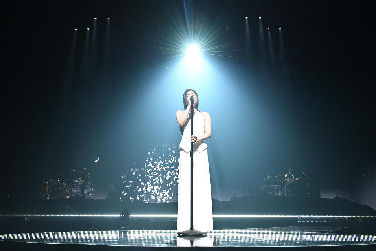 約6年ぶりとなる全国ツアーのファイナル公演を行った宇多田ヒカル（撮影：岸田哲平）