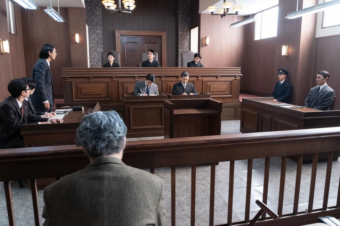 NHK連続テレビ小説「虎に翼」の1場面（C）NHK