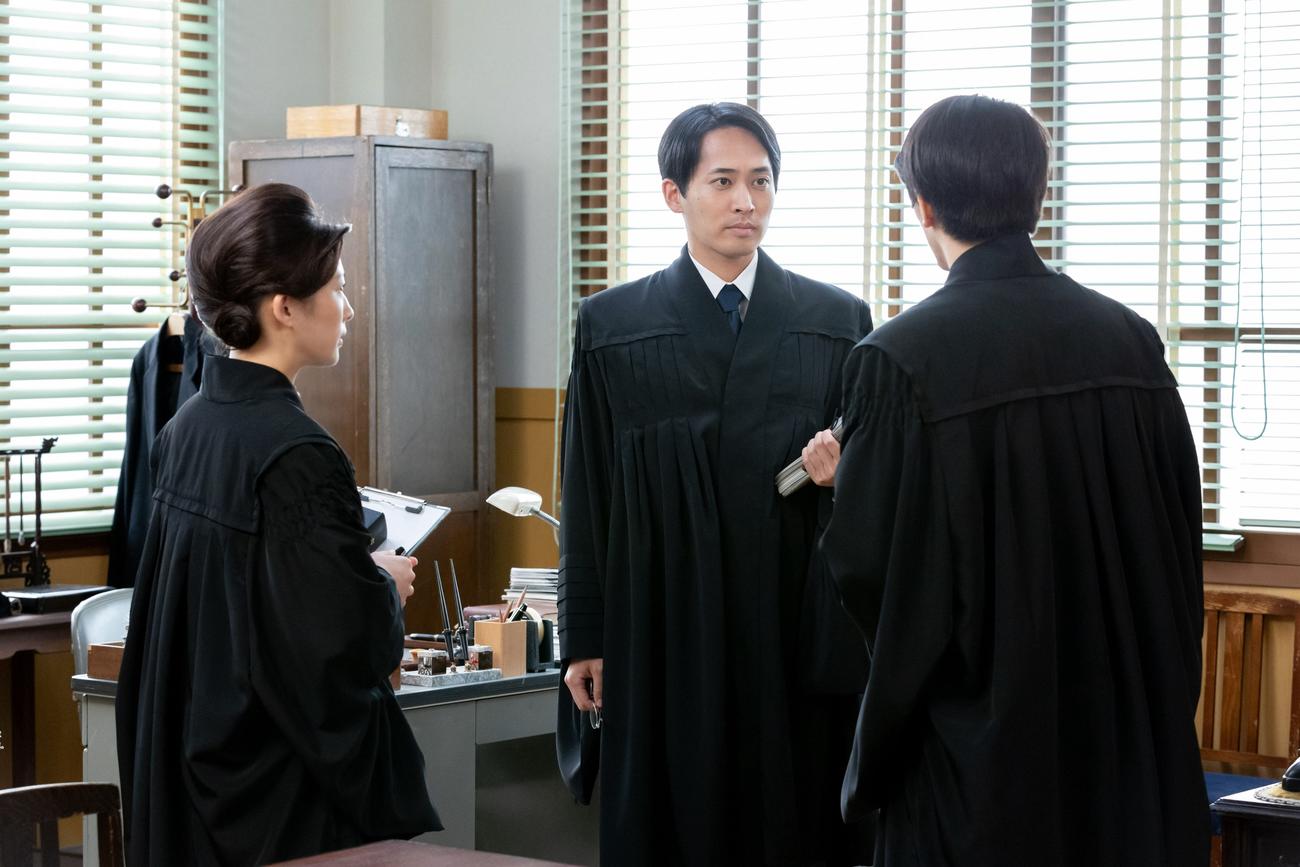NHK連続テレビ小説「虎に翼」の1場面（C）NHK