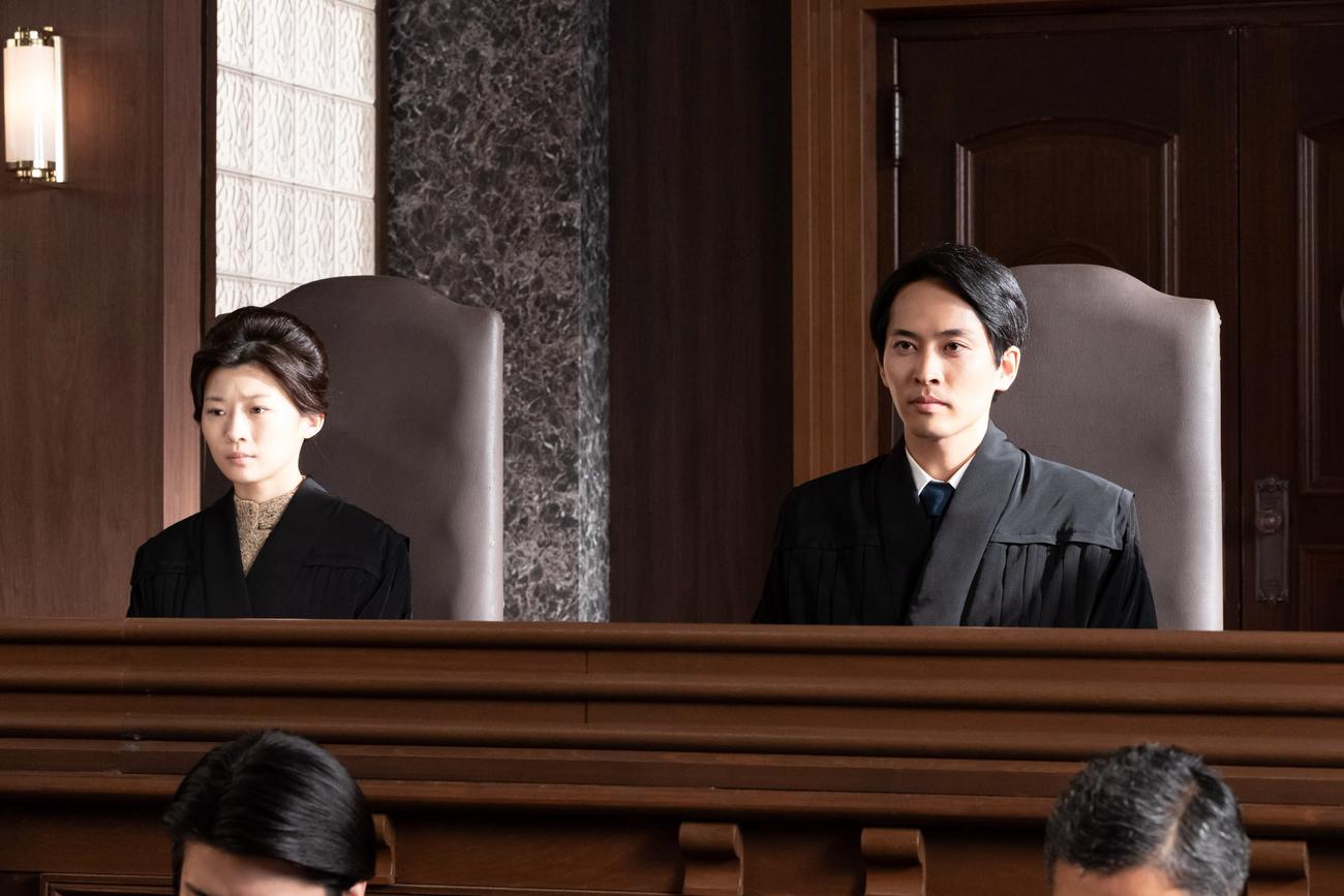 NHK連続テレビ小説「虎に翼」の1場面（C）NHK