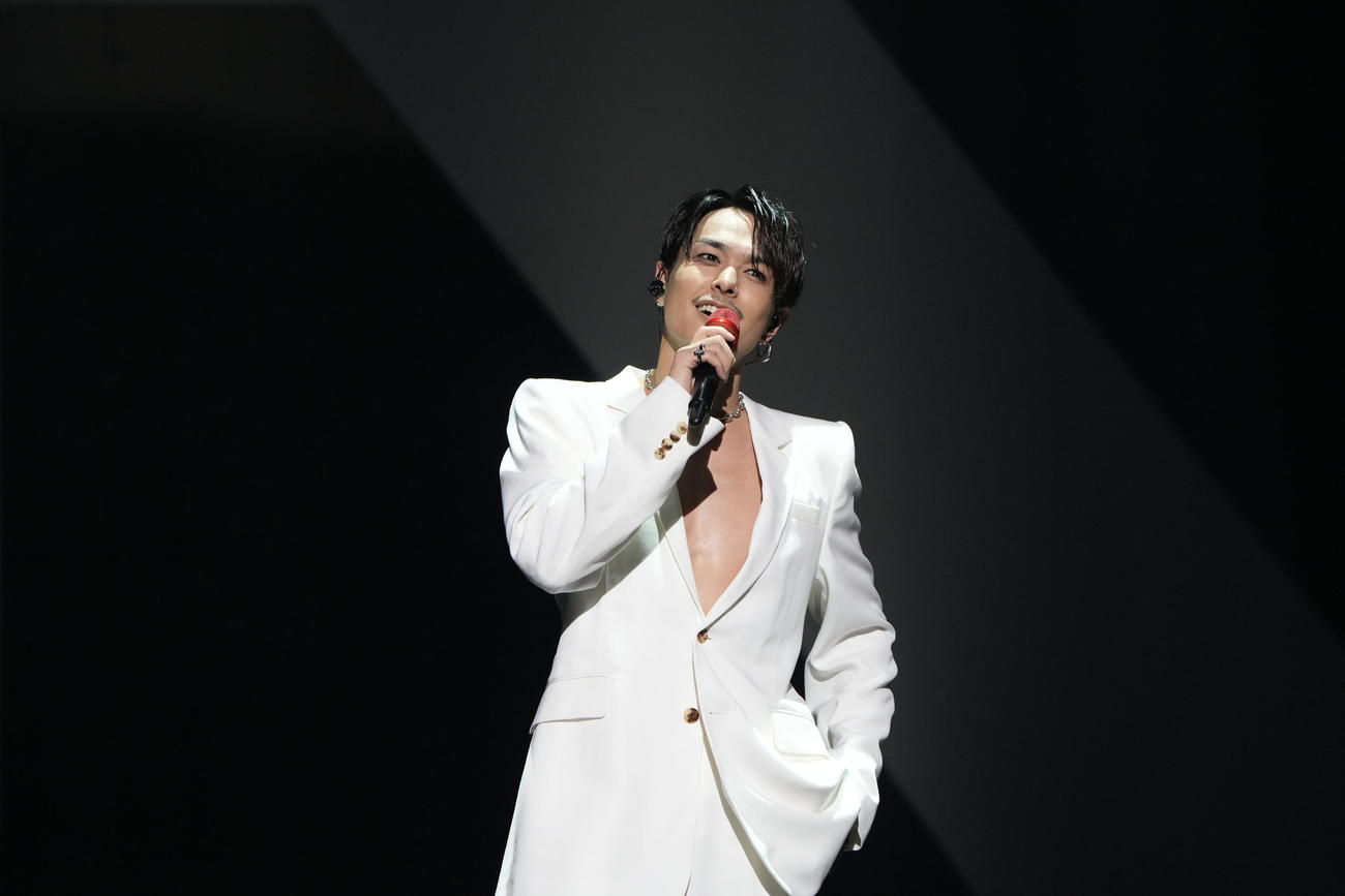 38歳の誕生日にソロとして初の日本武道館公演を行った今市隆二