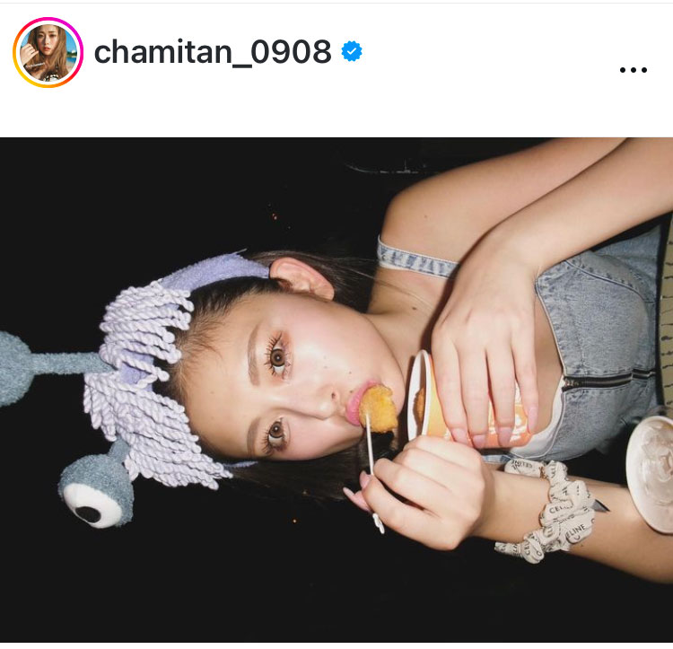 ゆうちゃみこと古川優奈のインスタグラムから