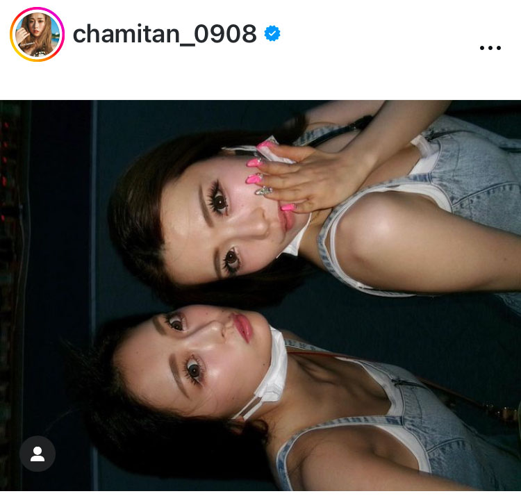 ゆうちゃみこと古川優奈のインスタグラムから