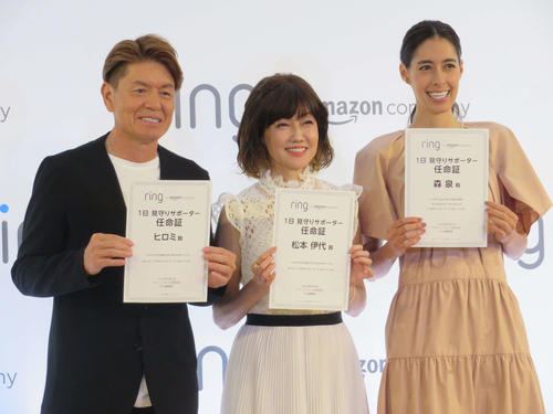 森泉、松本伊代にシンパシー「安心感がある」ヒロミも公認「二人で一人みたい（笑）」