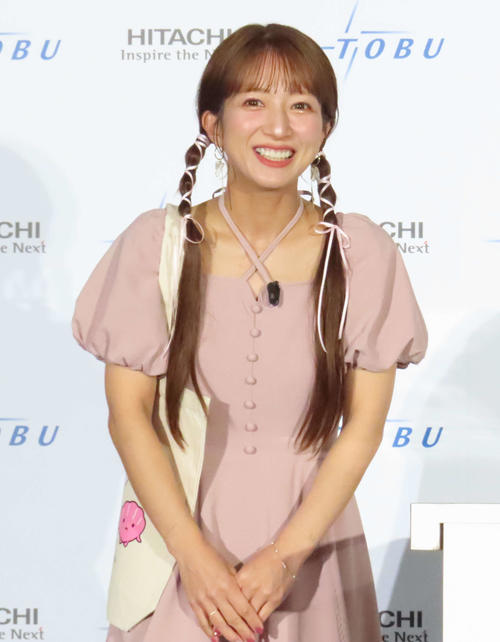 辻希美「手ぶらで買い物できる。私みたいな人にぴったり」生体認証を活用した決済システム体験