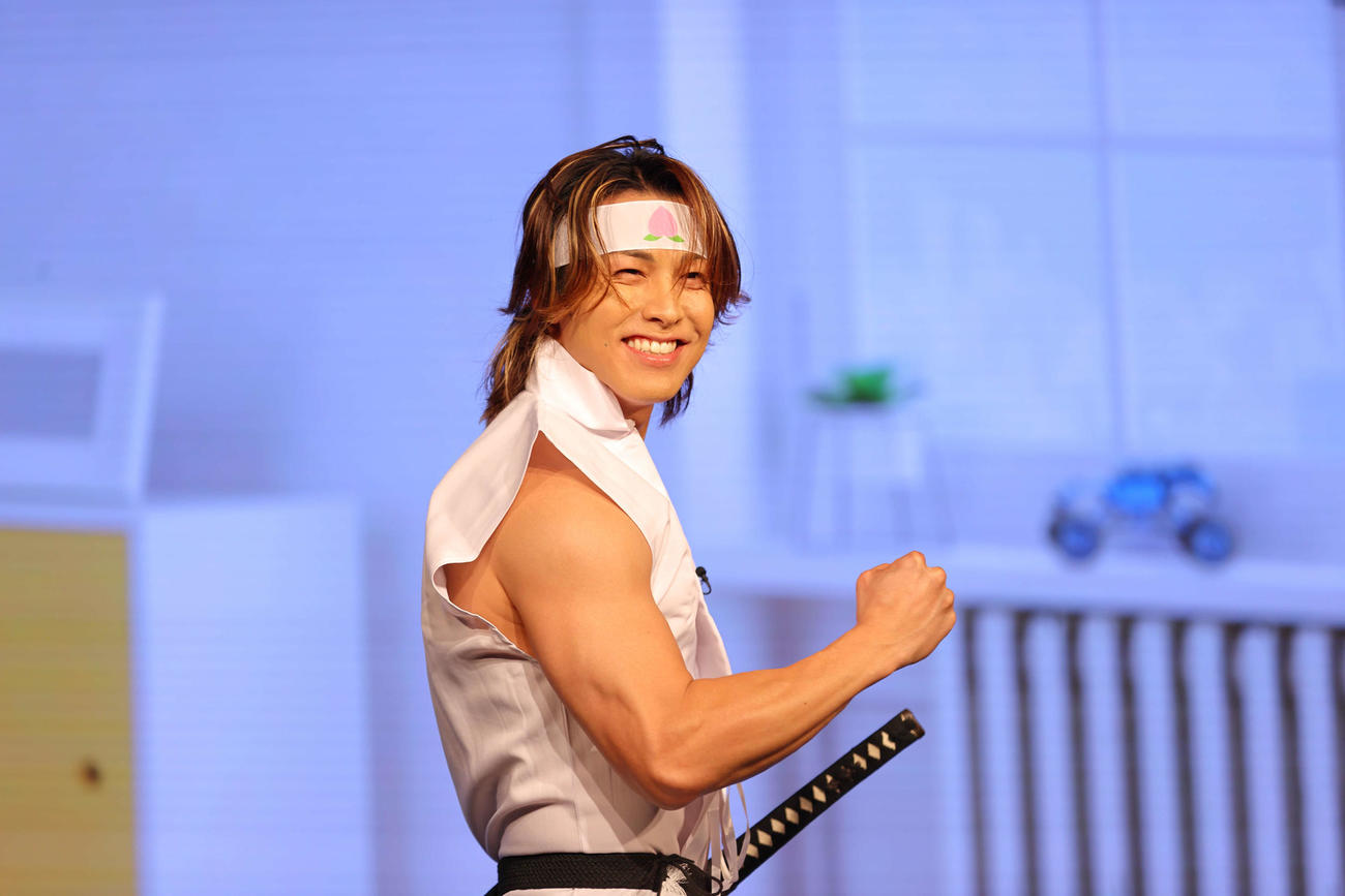 10月5日スタートのTHE RAMPAGE冠番組「STAGE RAMPAGE」の1場面（C）ABCテレビ