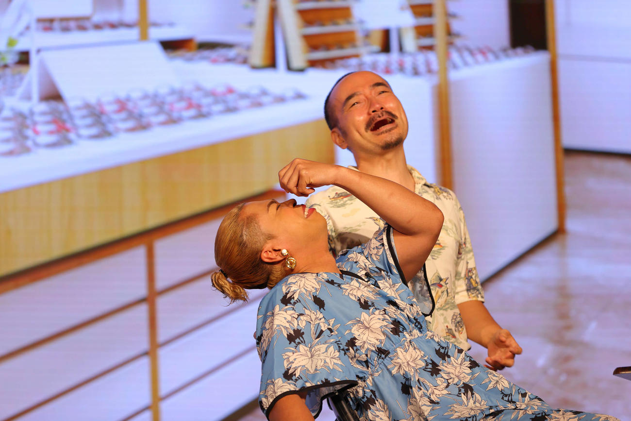 10月5日スタートのTHE RAMPAGE冠番組「STAGE RAMPAGE」の1場面（C）ABCテレビ