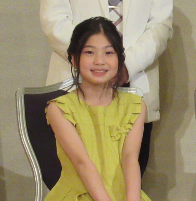 毎田暖乃（2021年6月撮影）