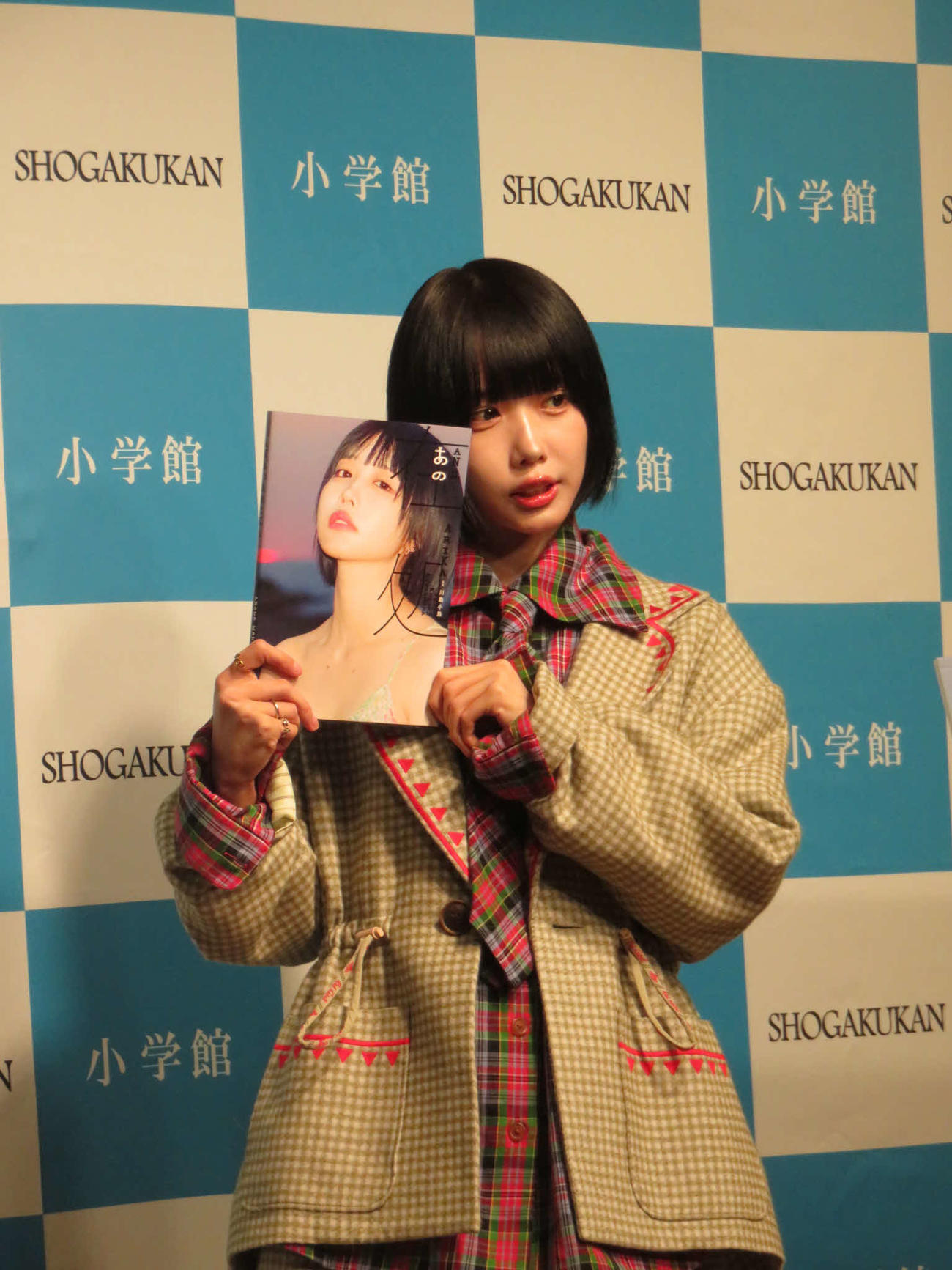 写真集「あの写真集　あの在処」の発売記念取材会に出席したあのちゃん