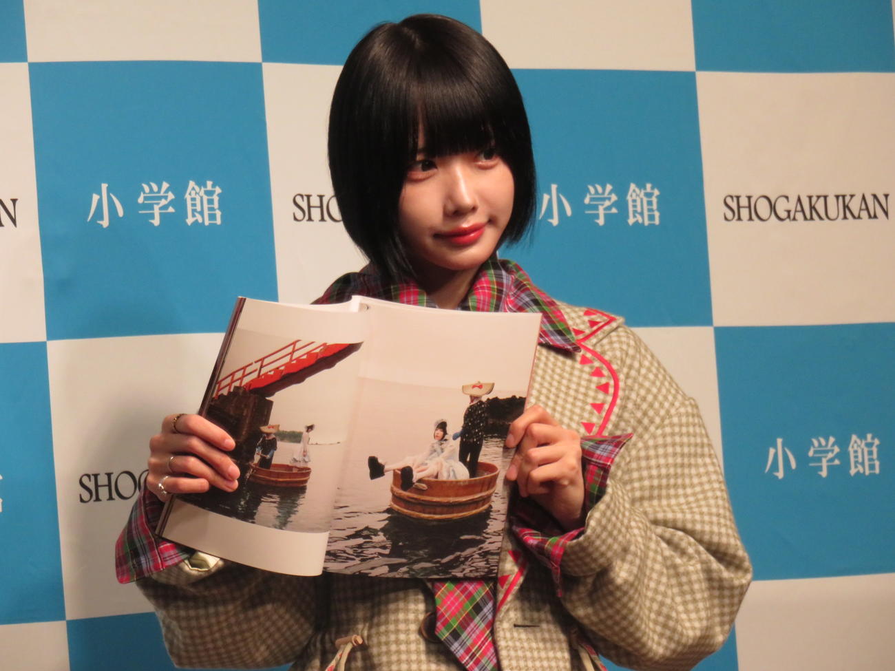 写真集「あの写真集　あの在処」の発売記念取材会に出席したあのちゃん