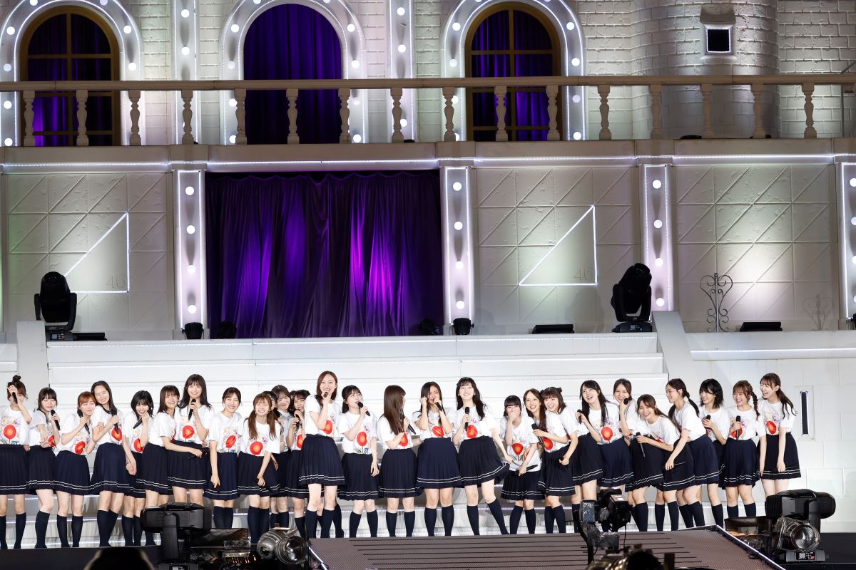 「真夏の全国ツアー2024」神宮球場公演を開催した乃木坂46　撮影・鈴木健太氏(KENTA Inc.)