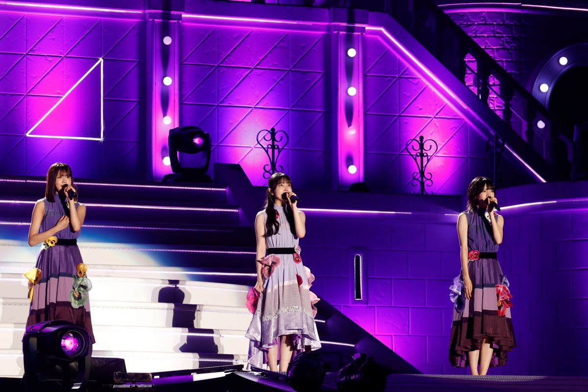 「真夏の全国ツアー2024」神宮球場公演で歌う乃木坂46