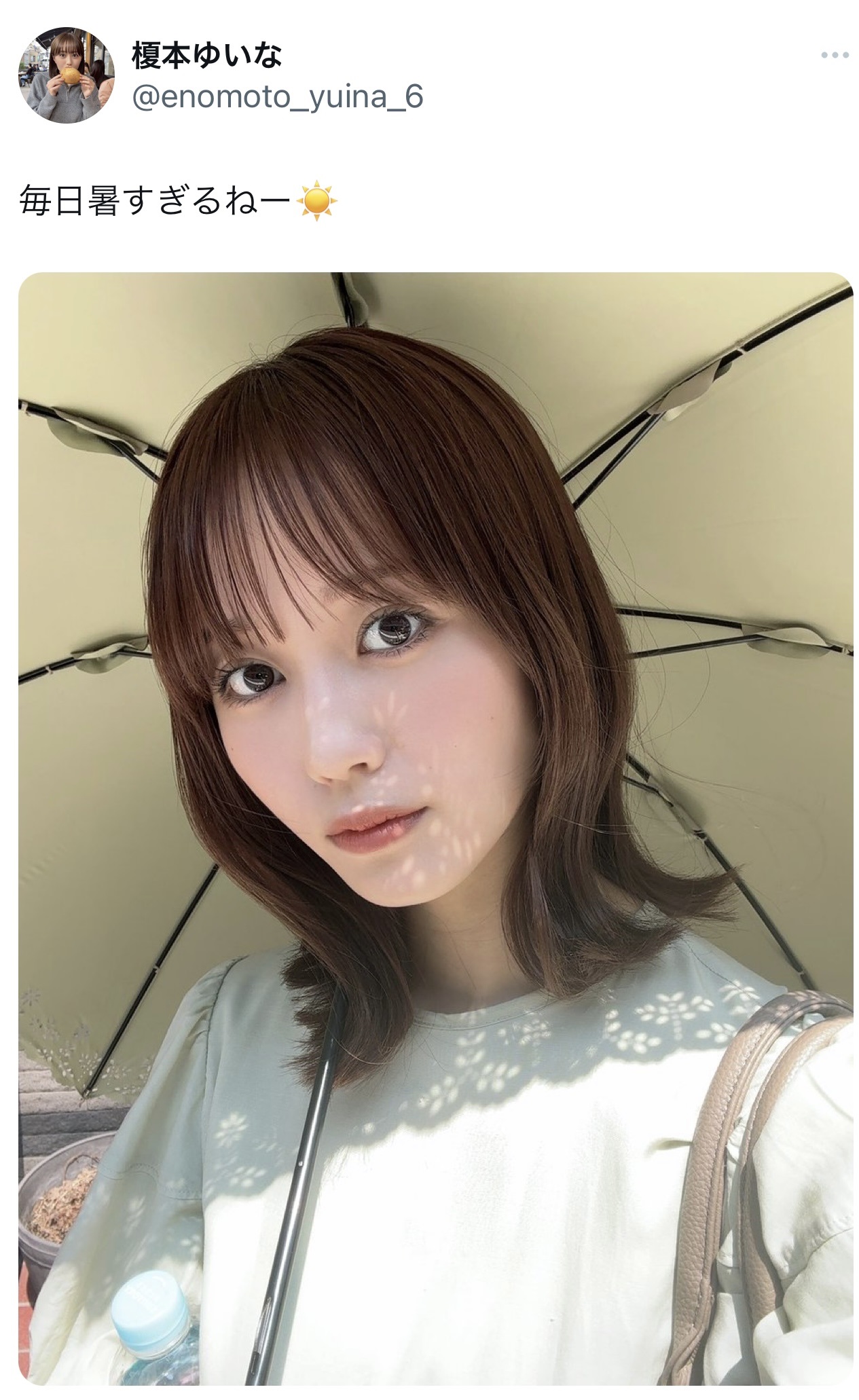 榎本ゆいなのXから