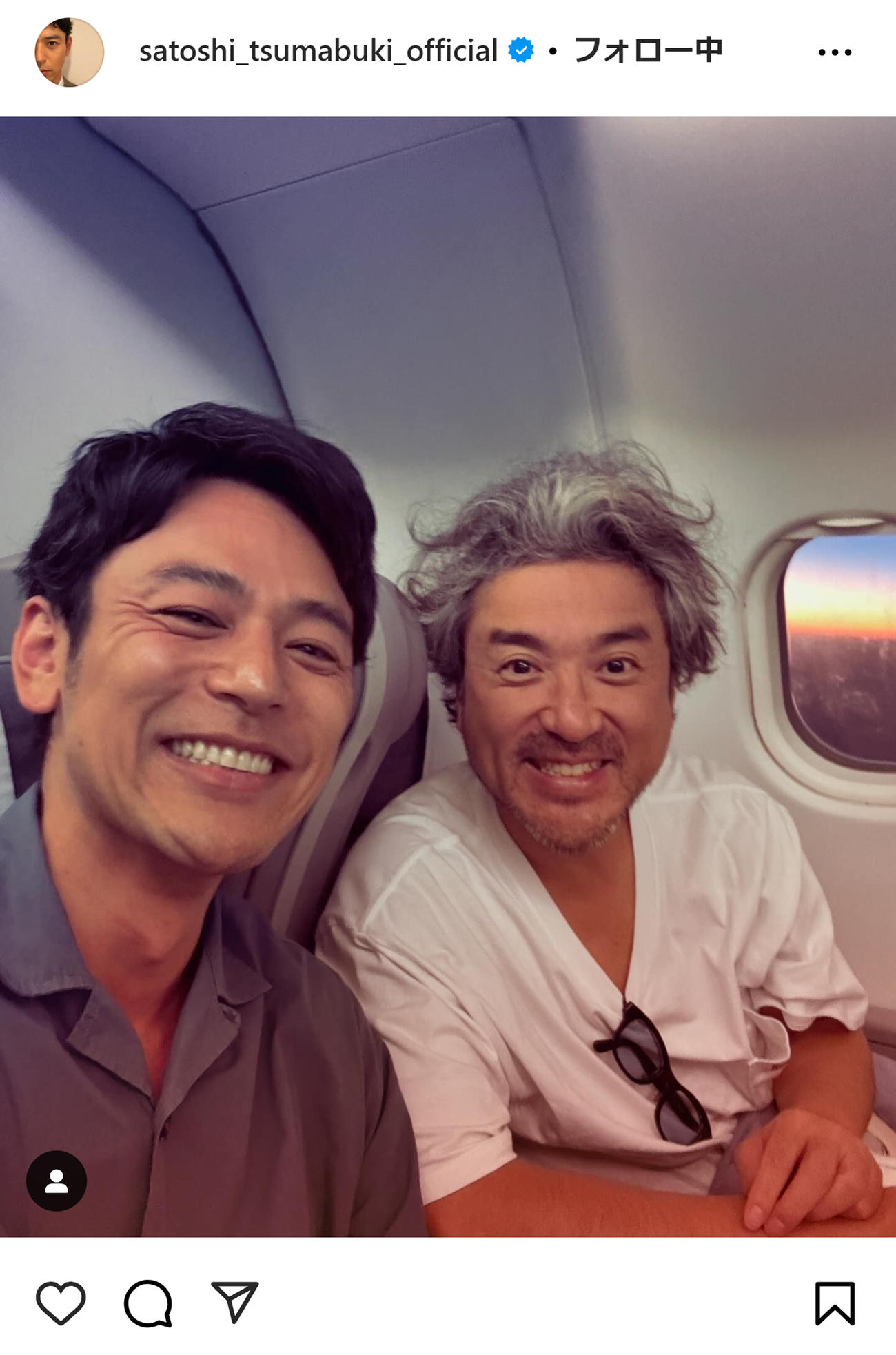 妻夫木聡のインスタグラムから