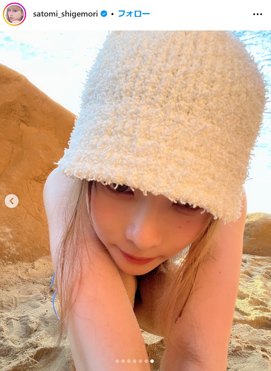 重盛さと美のインスタグラムから