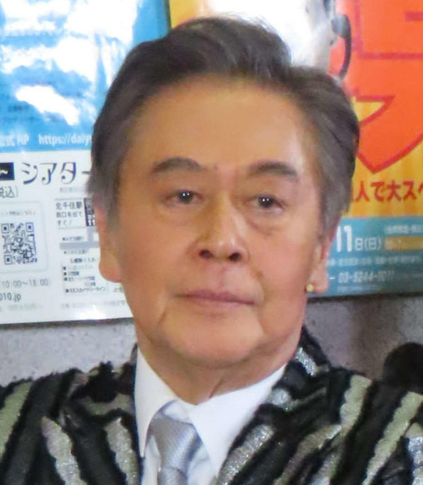 風間杜夫（2024年2月撮影）
