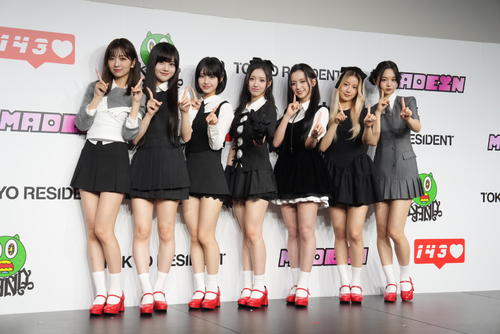 MADEINデビュー会見で「皆さん本当にお顔がかわいい」MC元乃木坂46川後が絶賛