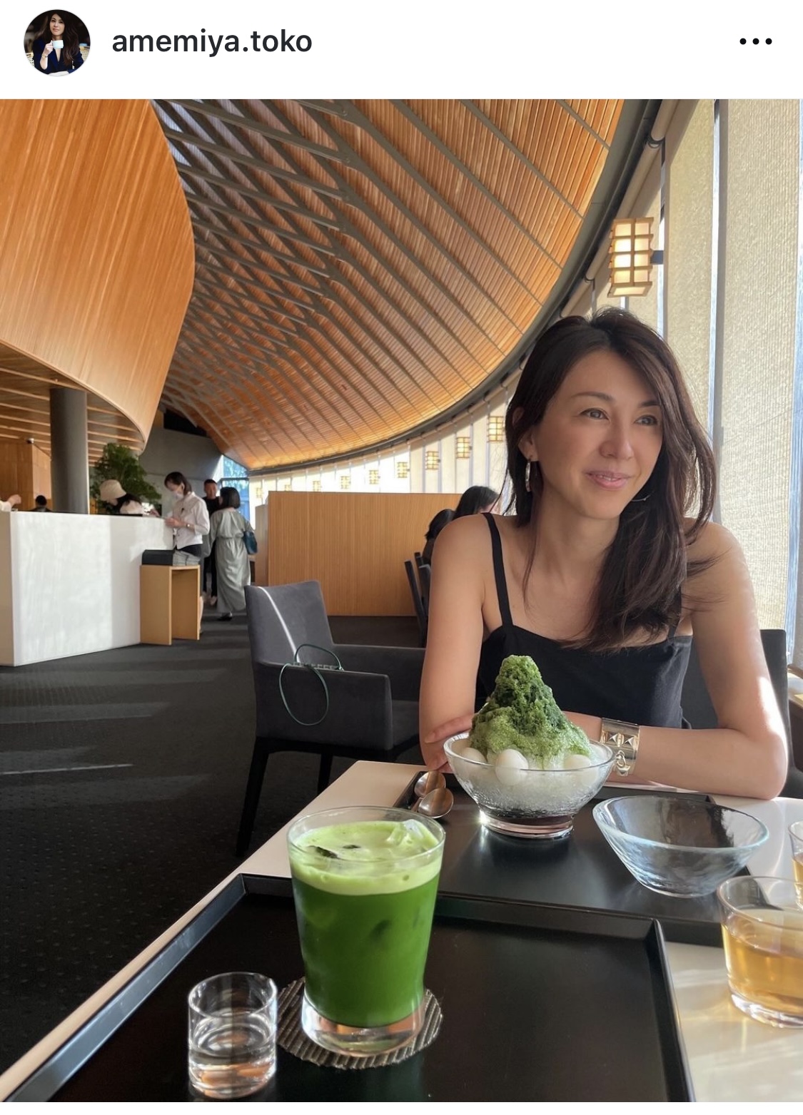 雨宮塔子インスタグラムから