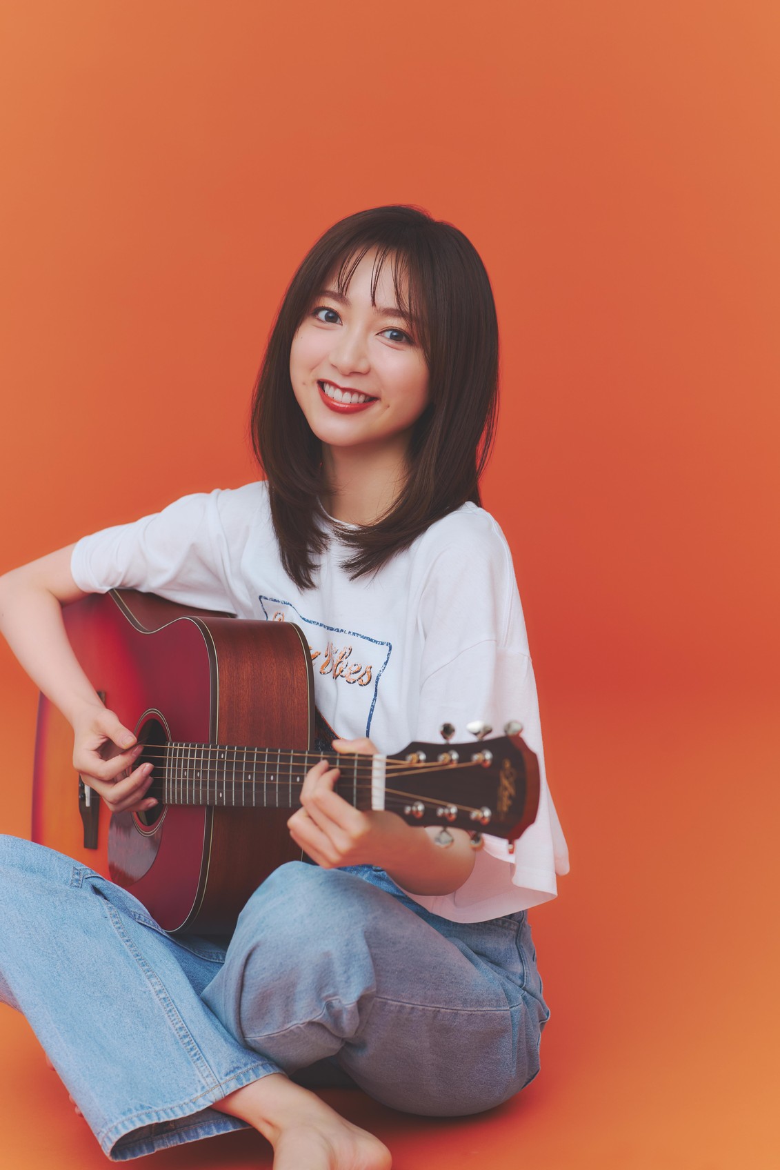 「フジテレビアナウンサーカレンダー2025～HUGE SMILE～」の1月に登場す佐久間みなみアナ（C）フジテレビ