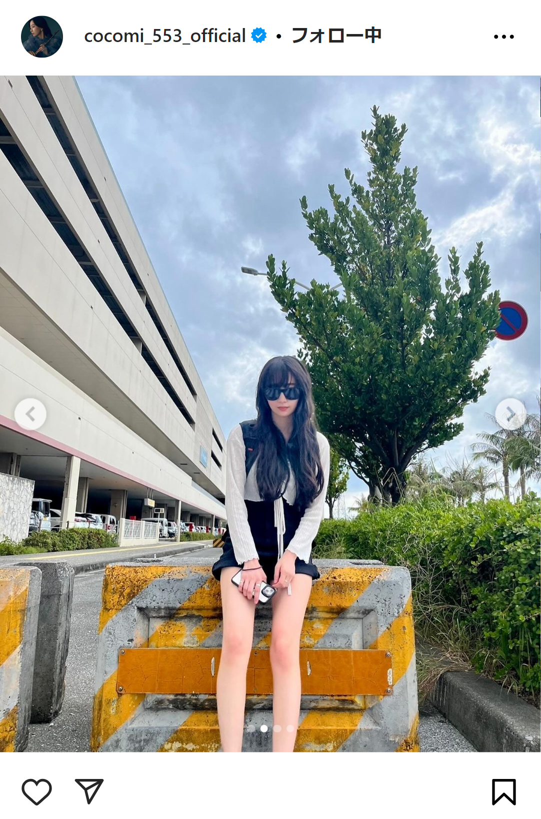 Cocomiのインスタグラムから