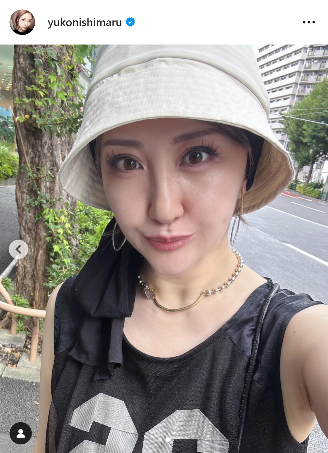 西丸優子のインスタグラムから