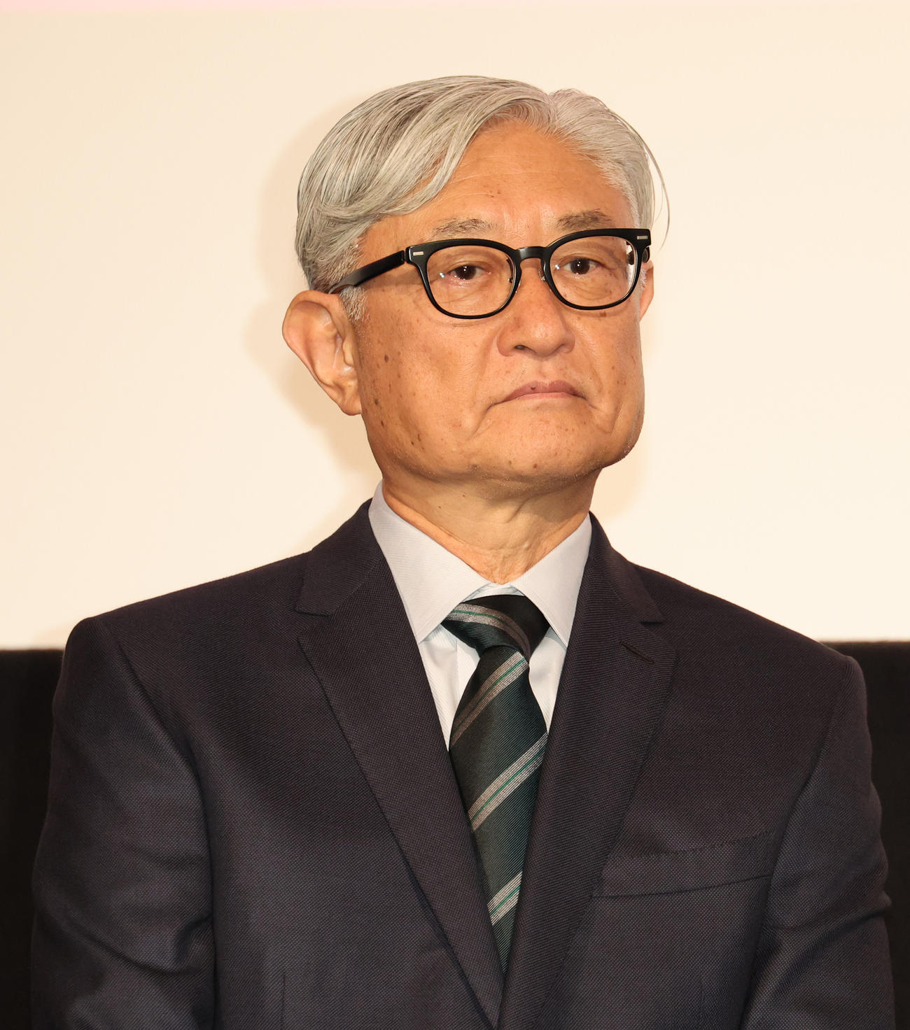 映画「夏目アラタの結婚」公開初日舞台あいさつを行った堤幸彦監督（撮影・中島郁夫）