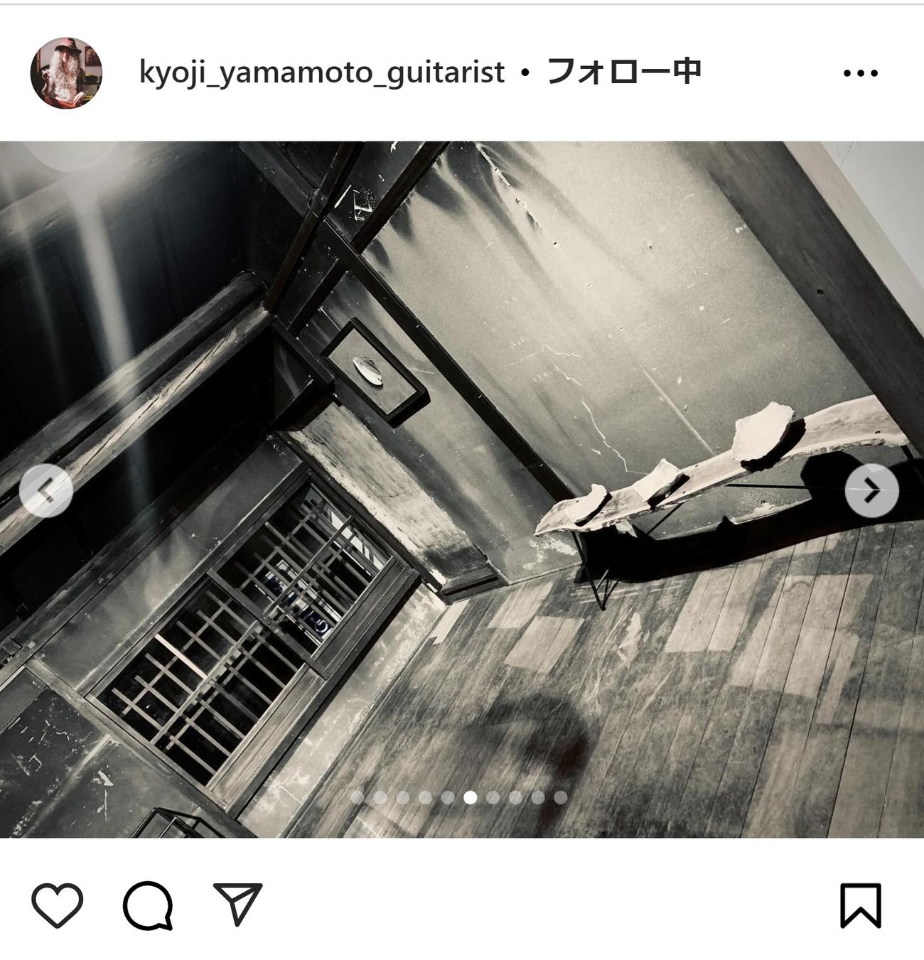 山本恭司のインスタグラムから