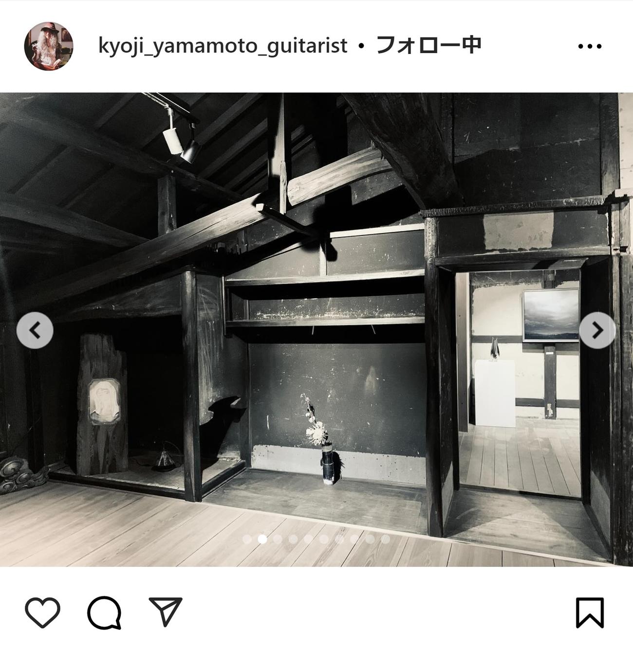 山本恭司のインスタグラムから