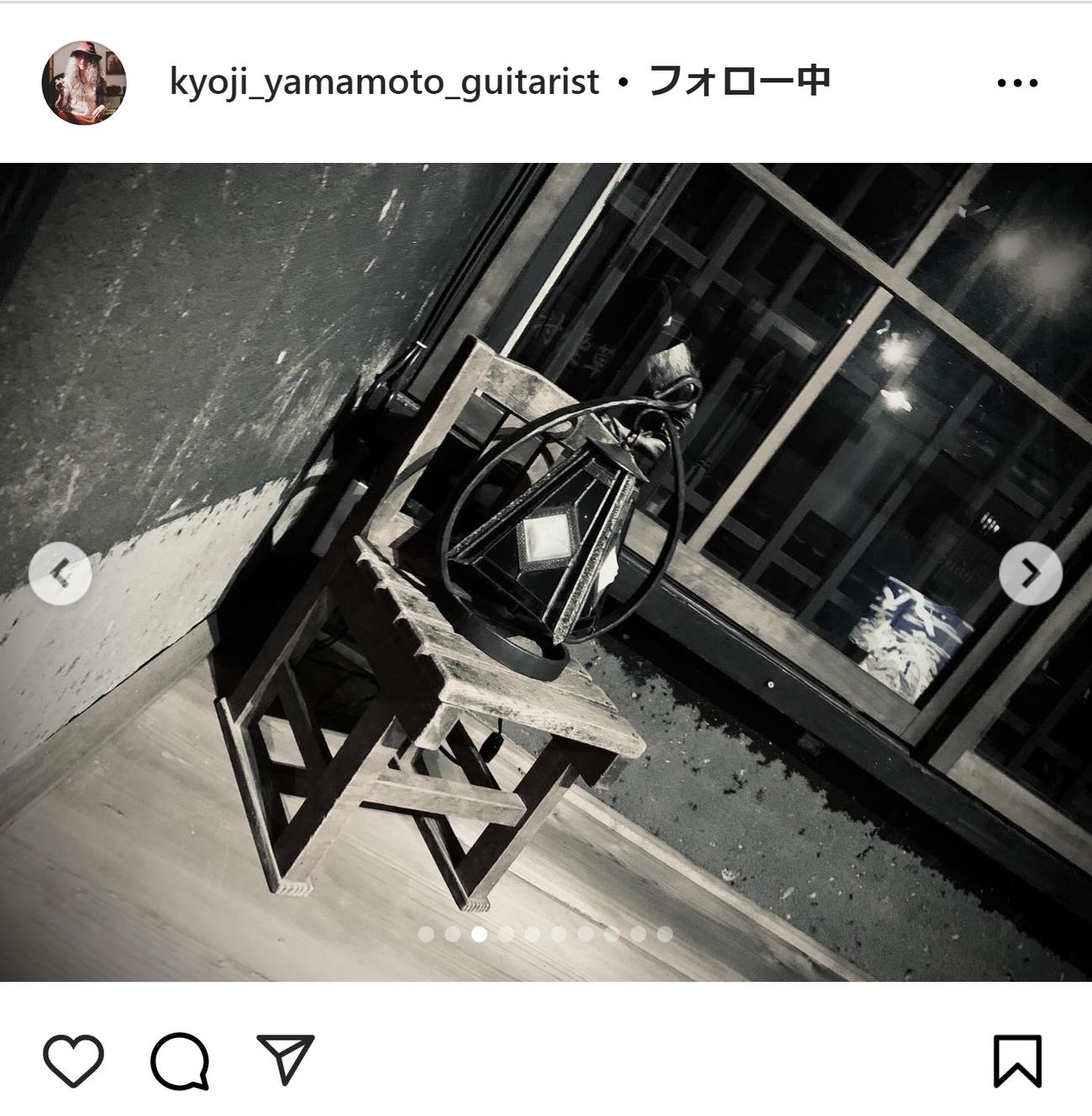 山本恭司のインスタグラムから