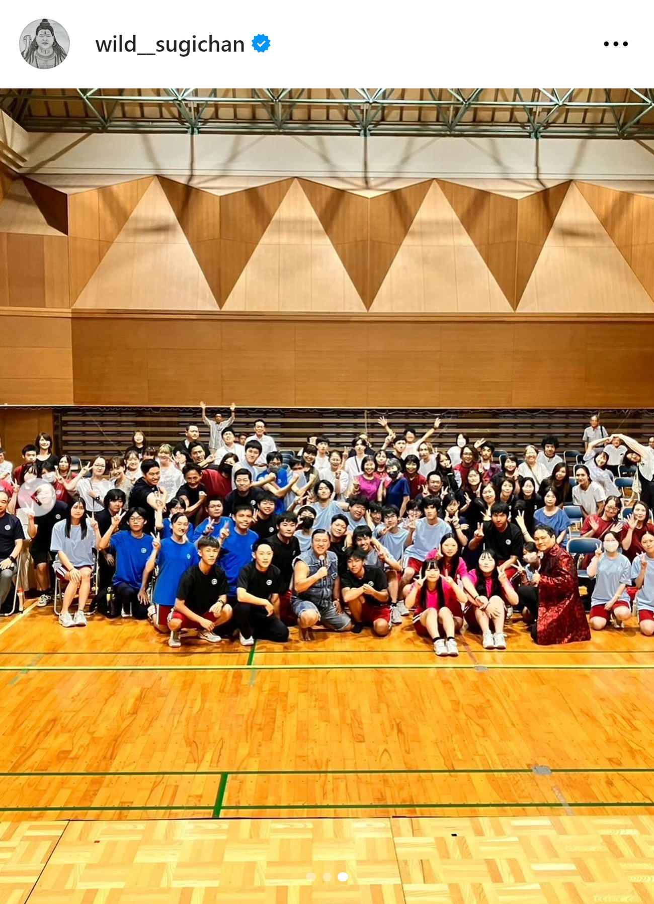 スギちゃんのインスタグラムから