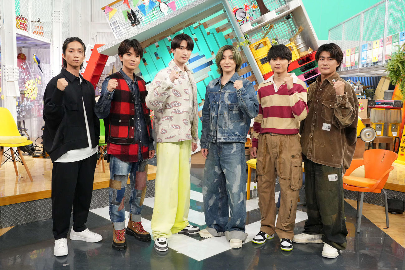 民放初冠番組の放送が決まったSixTONES