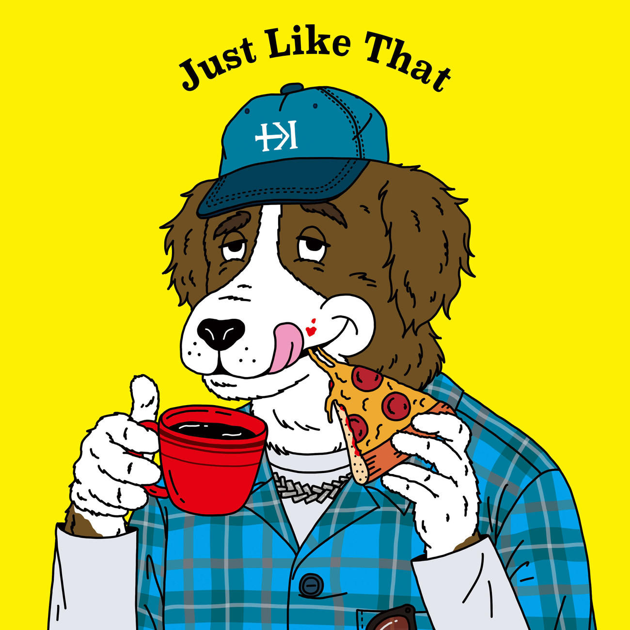 北山宏光の新曲「Just Like That」のジャケット